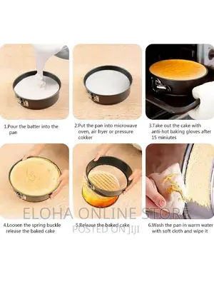 3pcs Round Cake Mould