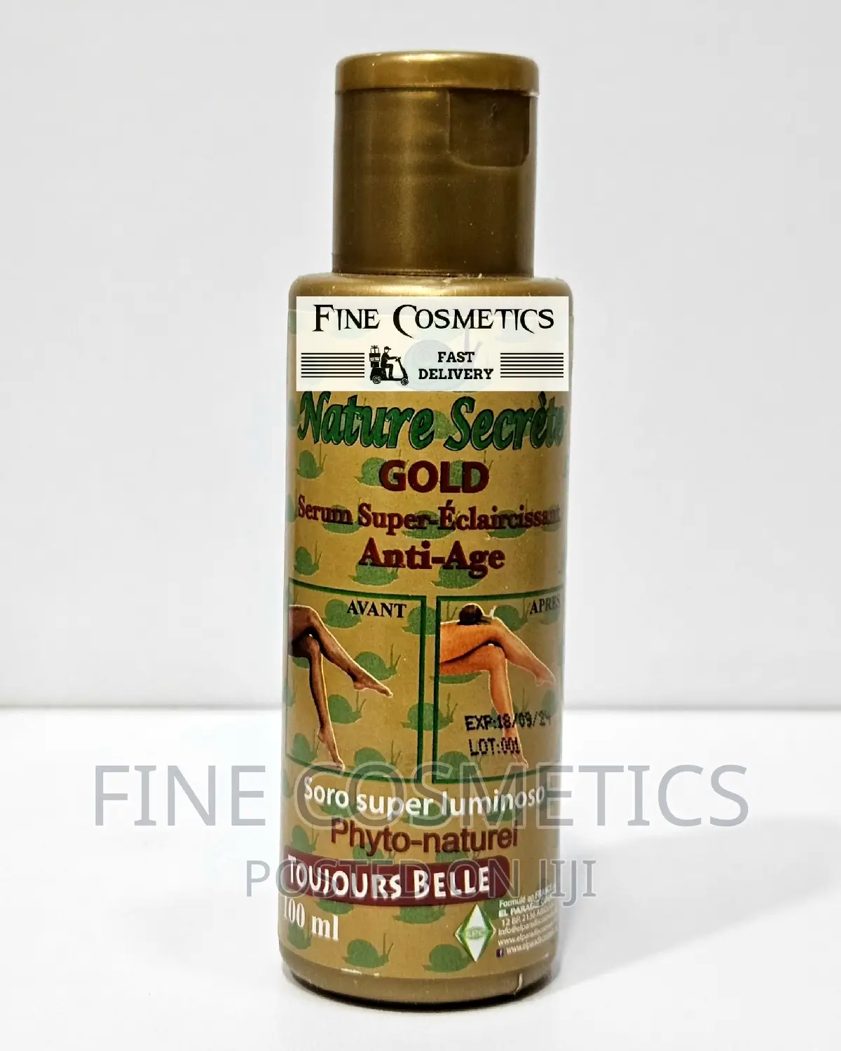 Nature Secrete Gold Super Lightening Anti-Aging Snail Serum