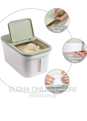 10 Kg Kitchen Rice Fruit Storage Box Bucket