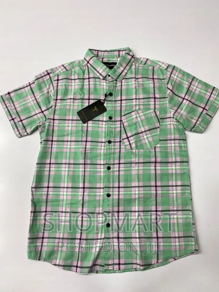 Short Sleeved Cotton Shirts