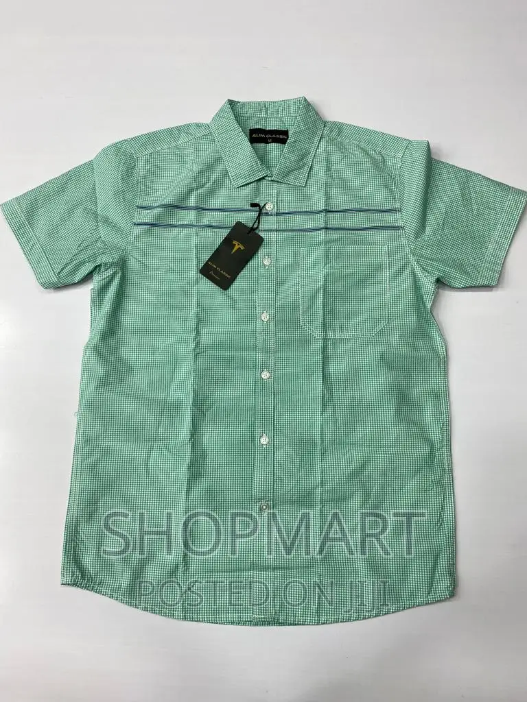 Short Sleeved Cotton Shirts