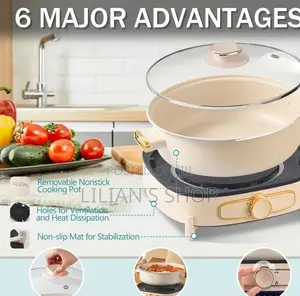 Boma 5litrs Spilt Type Multipurpose Cooking Pot