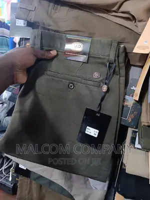 Men Classic Soft Kaki Pants/Trousers