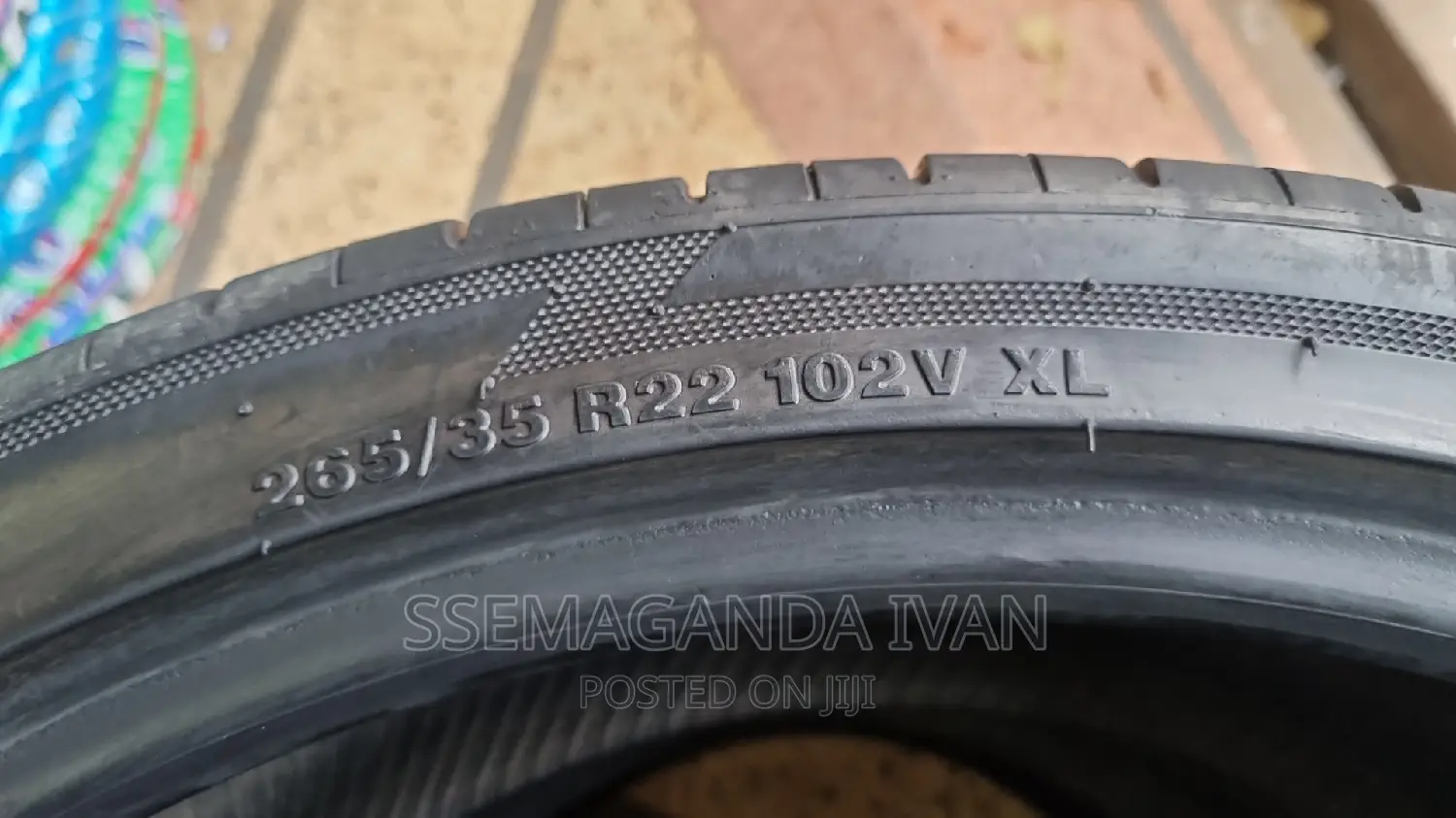 265/35r22 Accelera Foreign Used Tyres