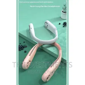 Rechargeable Neck Fan.