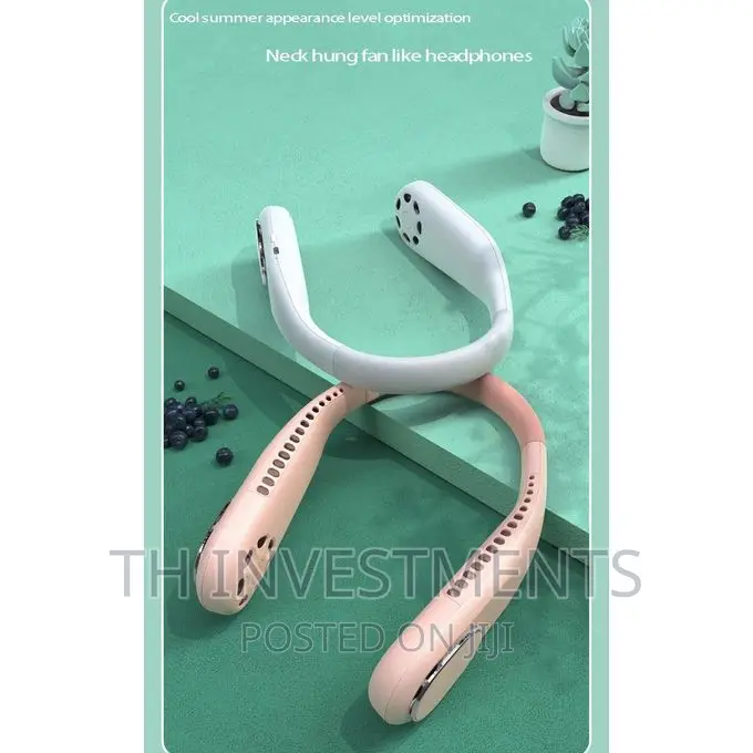 Rechargeable Neck Fan.