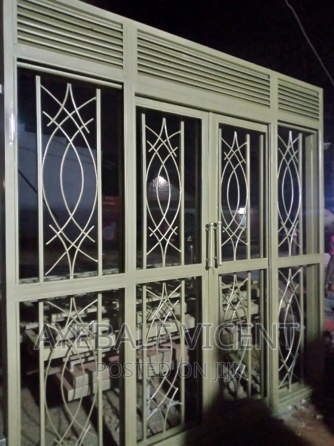 Sliding Doors at Vicentz Steal and Aluminium Fabricationz