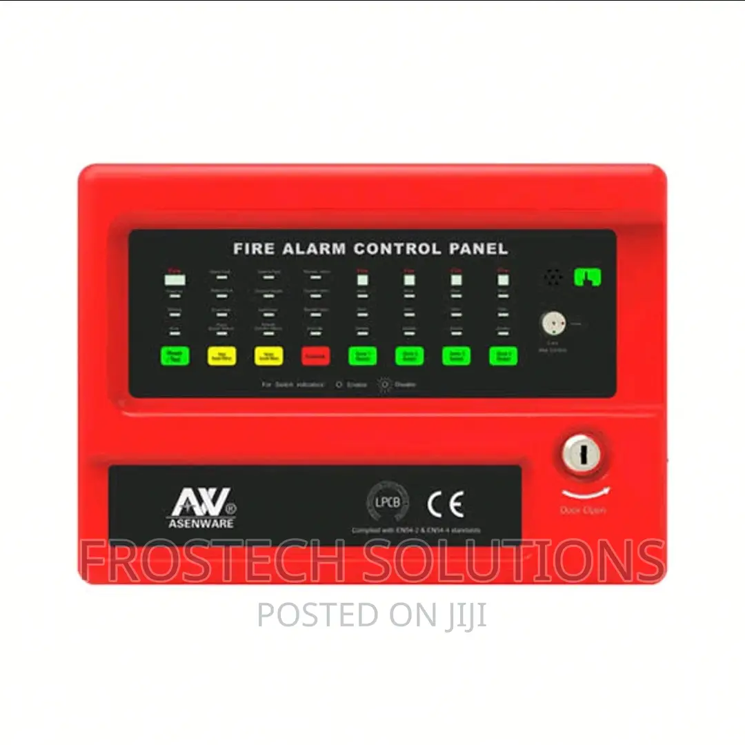 Asenware 4 Zone Conventional Fire Alarm Control Panel