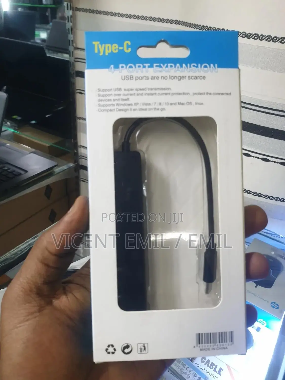 Type C to USB 4port Expansion