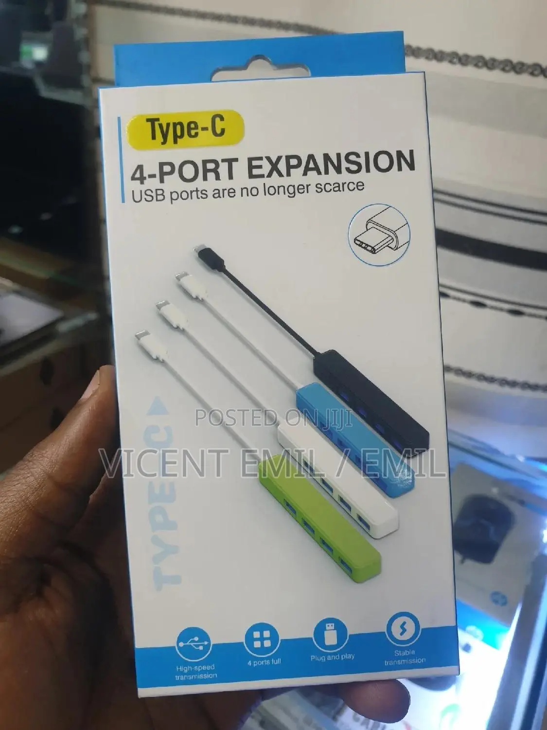 Type C to USB 4port Expansion