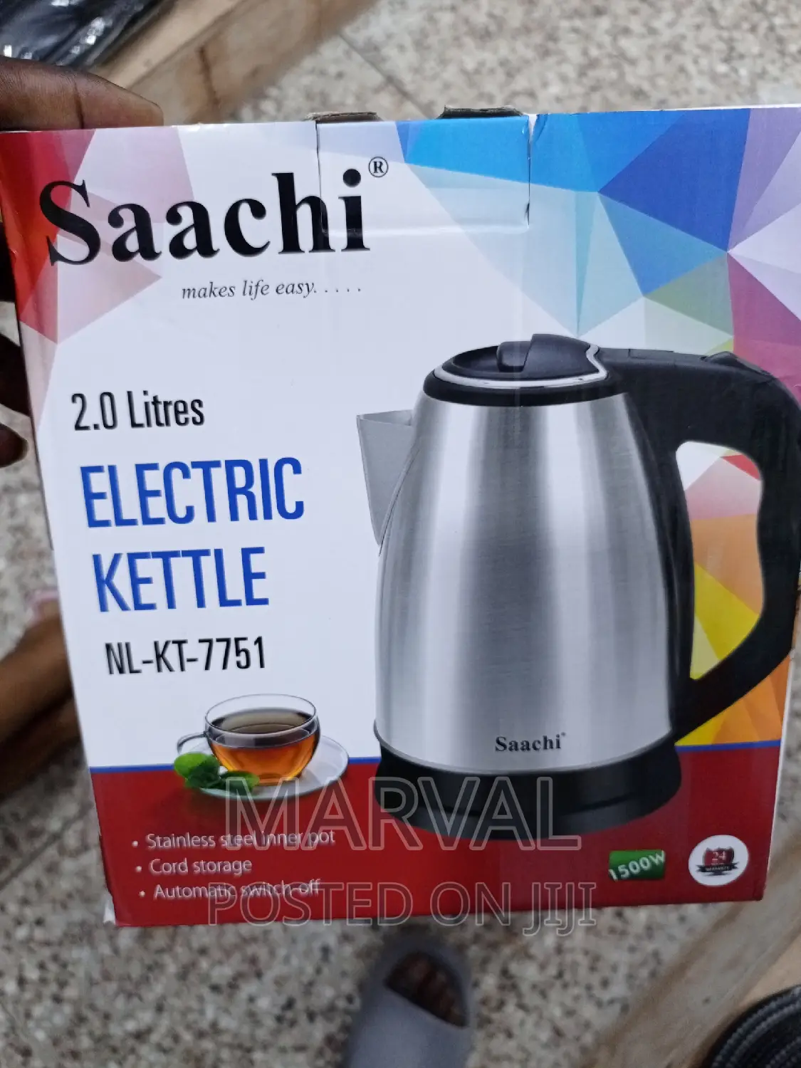 2ltrs Saachi Electric Kettle