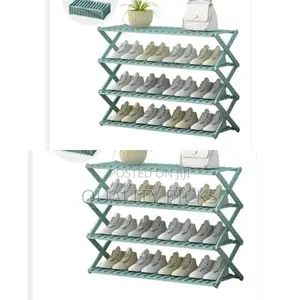 4 Layer Wooden Shoe Rack