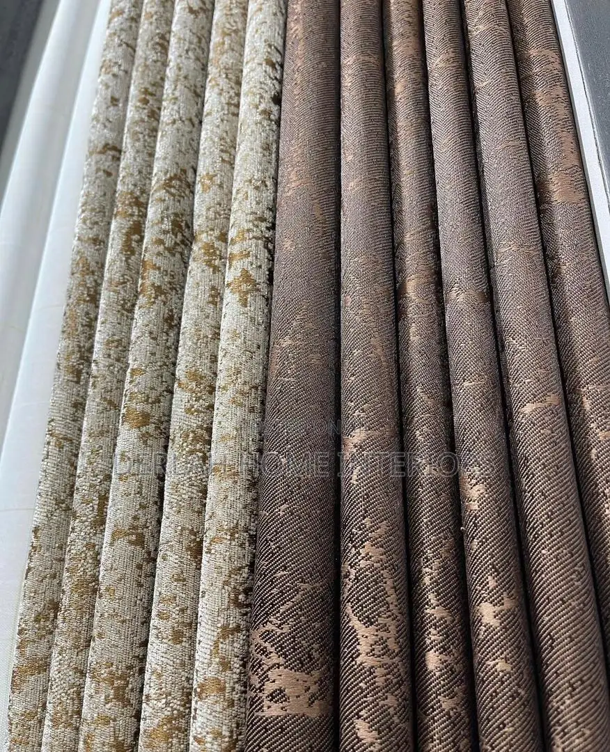 HEAVY DURABLE Quality Curtain Fabric(Each Complete Curtain)
