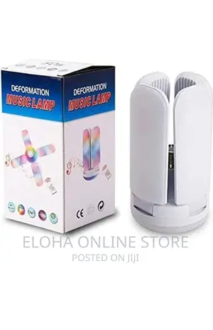 Led Light, Bluetooth Music Speaker Lamp With a Remote