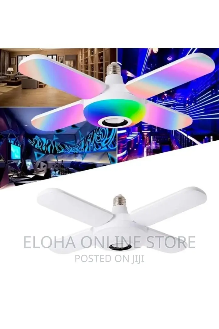 Led Light, Bluetooth Music Speaker Lamp With a Remote
