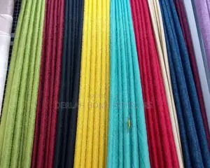 Plain Curtain Fabric in All Colours Per Complete Meter
