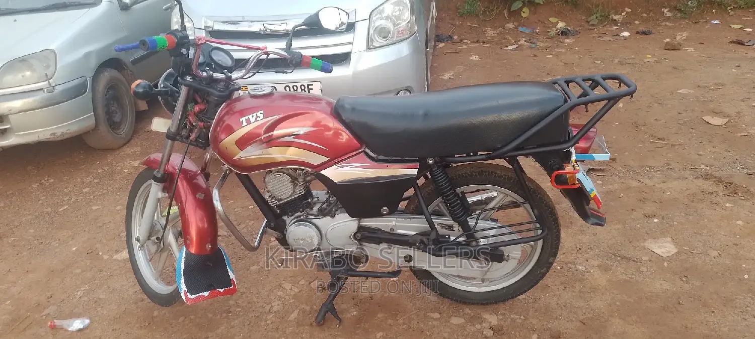 TVS XL 100 2020 Red