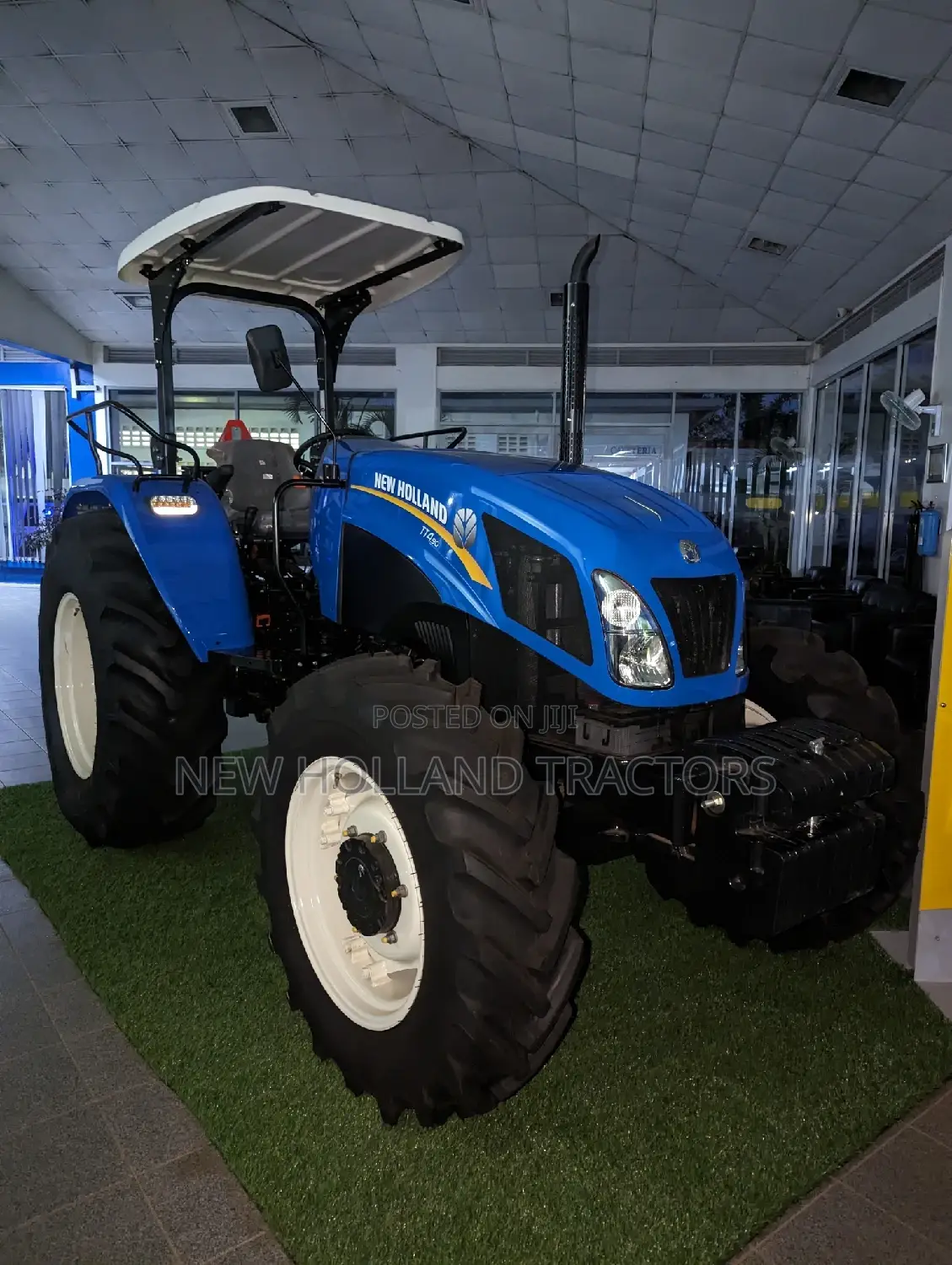 Brand New, New Holland T4. 90hp 4wd With 4 Disc Plough