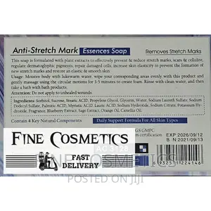 Stretch Marks Remover Soap, Wrinkle+Cellulite Reduction Soap