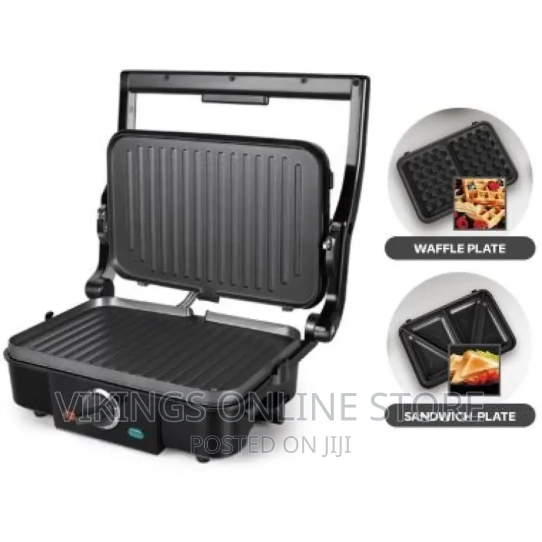 Sonifer 3 in 1 Waffle Maker Sandwich Barbecue Electric Pan