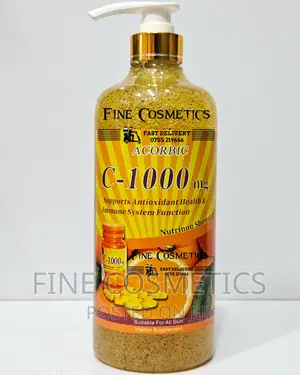 ACORBIC Vitamin C1000mg Orange Nutrtion Whitening Shower Gel
