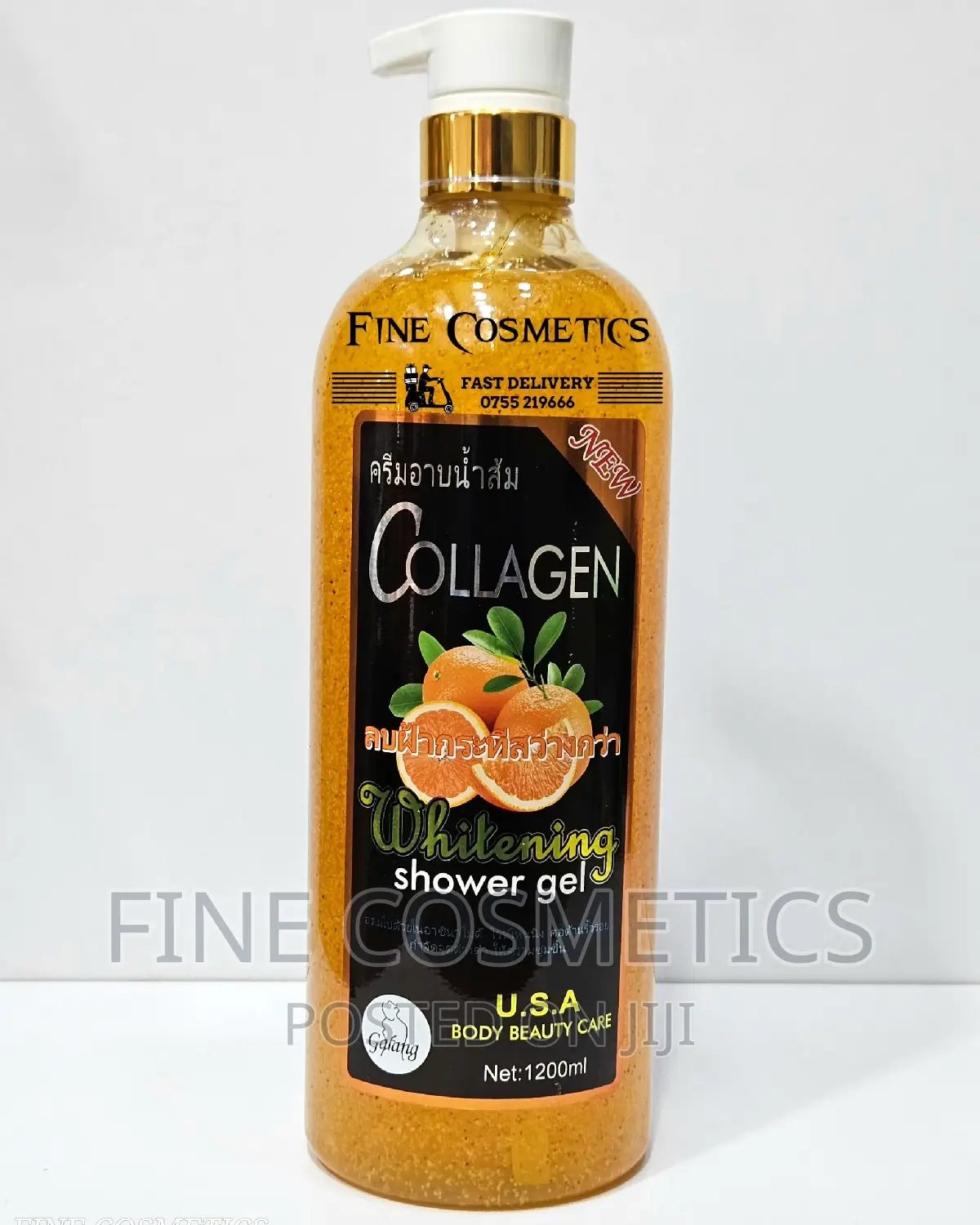 Original COLLAGEN WHITENING Shower Gel With Vitamin C