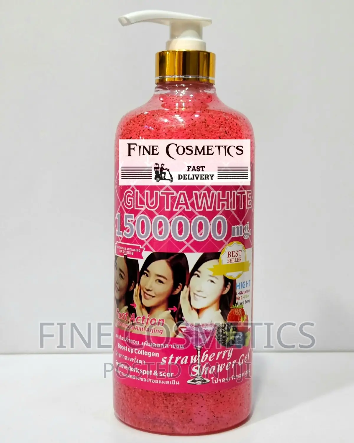 2PCS Glutawhite and Acorbic Vitamin C Whitening Shower Gels