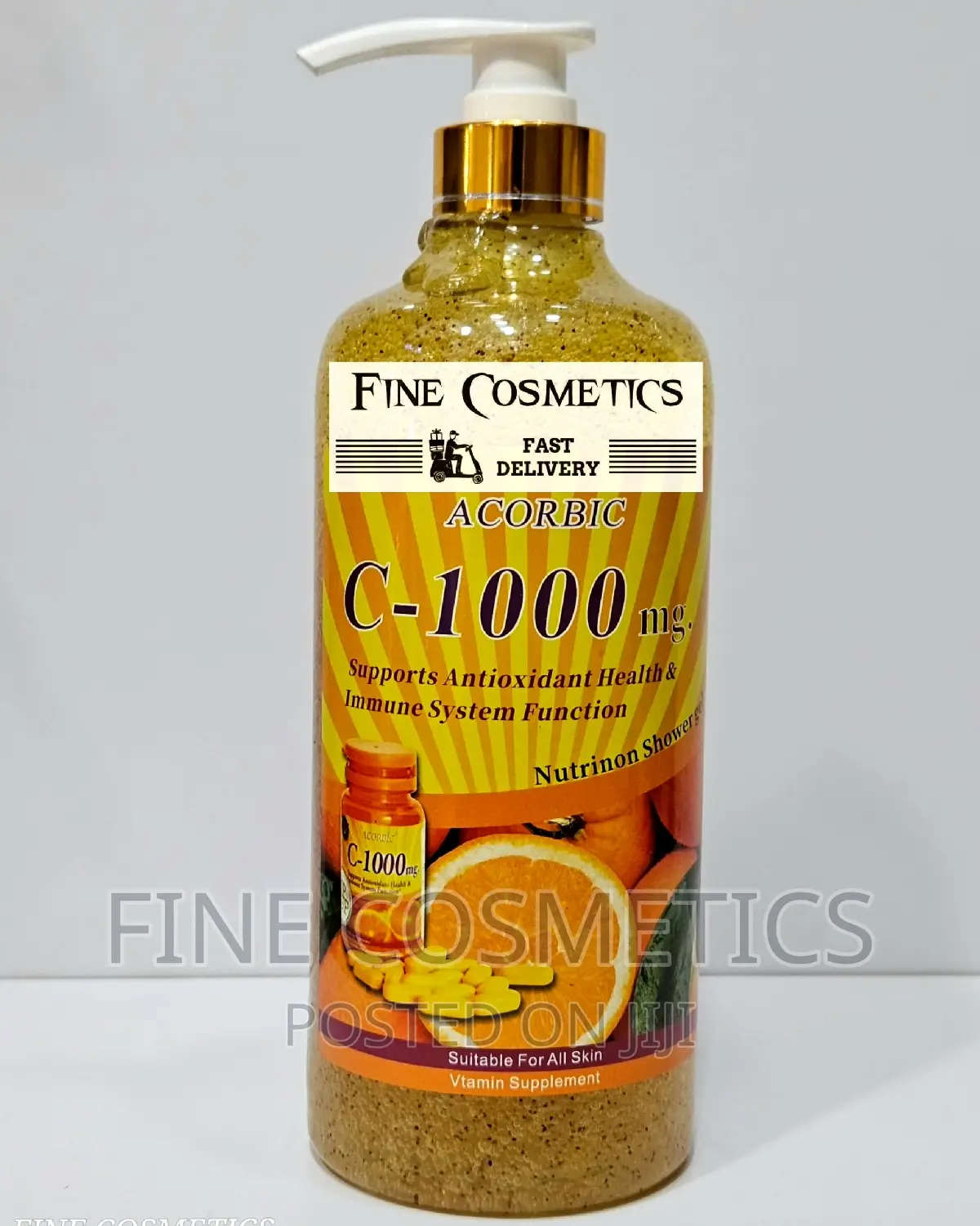2PCS Glutawhite and Acorbic Vitamin C Whitening Shower Gels