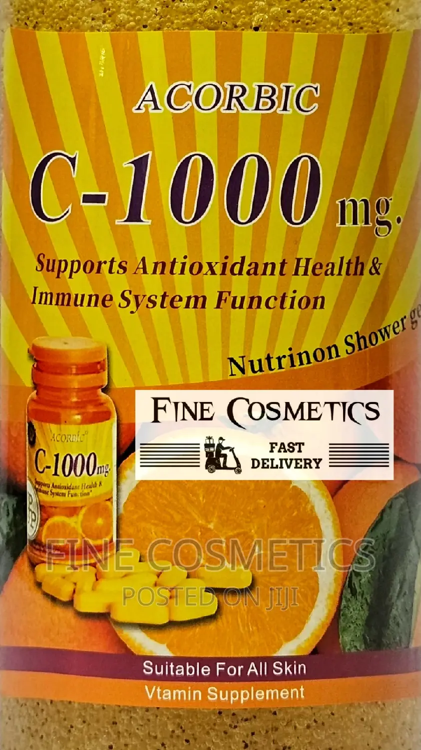 2PCS Glutawhite and Acorbic Vitamin C Whitening Shower Gels