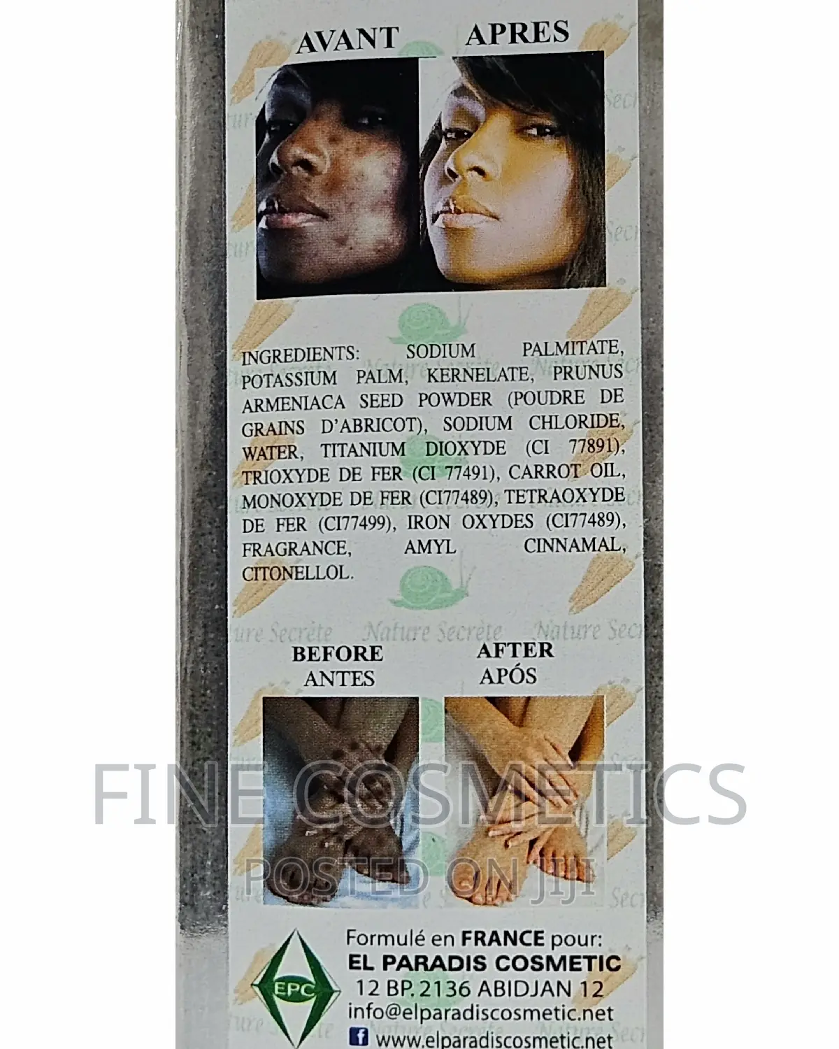 Original Nature Secret Carrot Lightening Blackspots Rem Soap