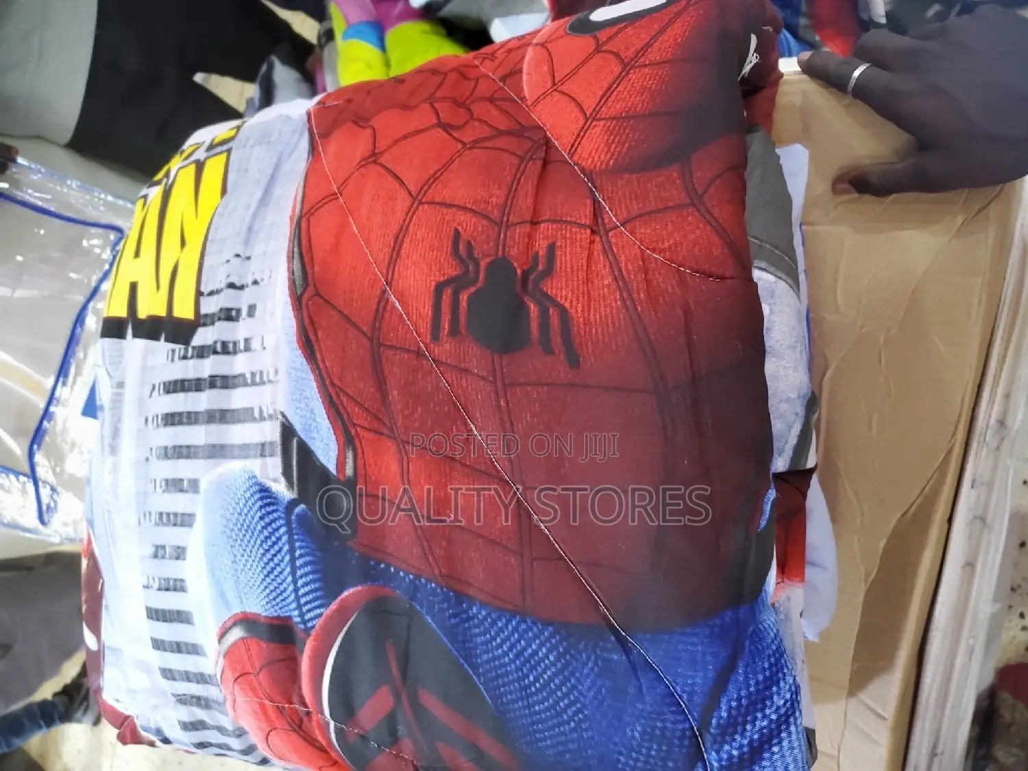 Kids Cartoon Bedcover, Character Bedcover Spiderman