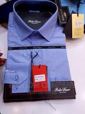 Photo - Men Classic Blue Shirts