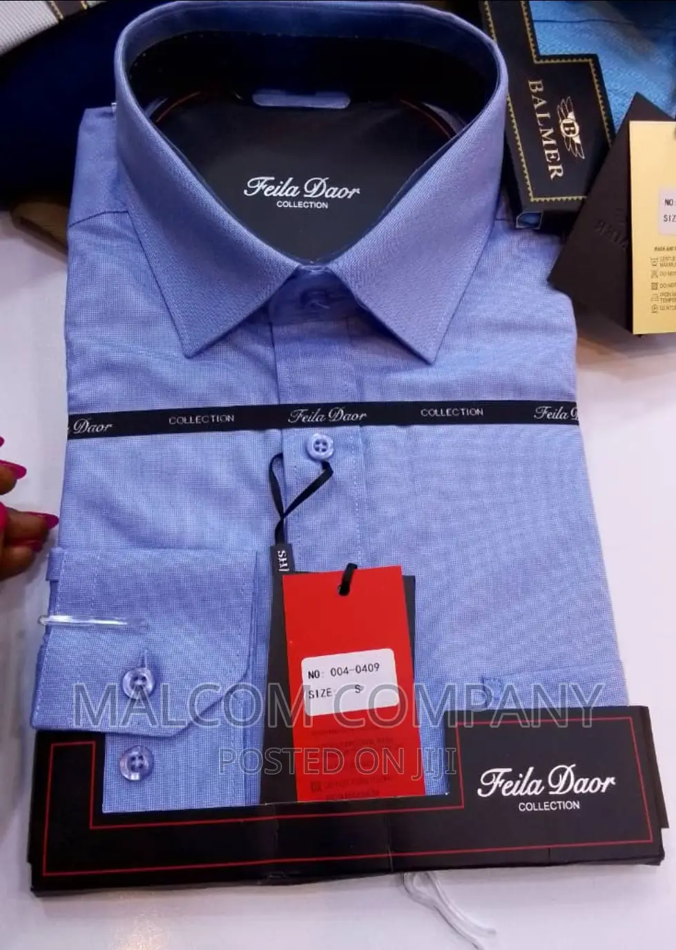 Men Classic Blue Shirts