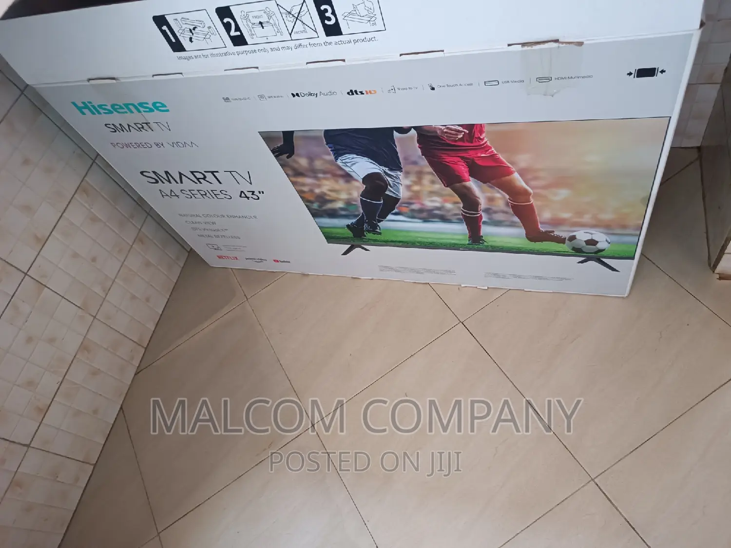 Hisense A4 43 Inches Smart Tv
