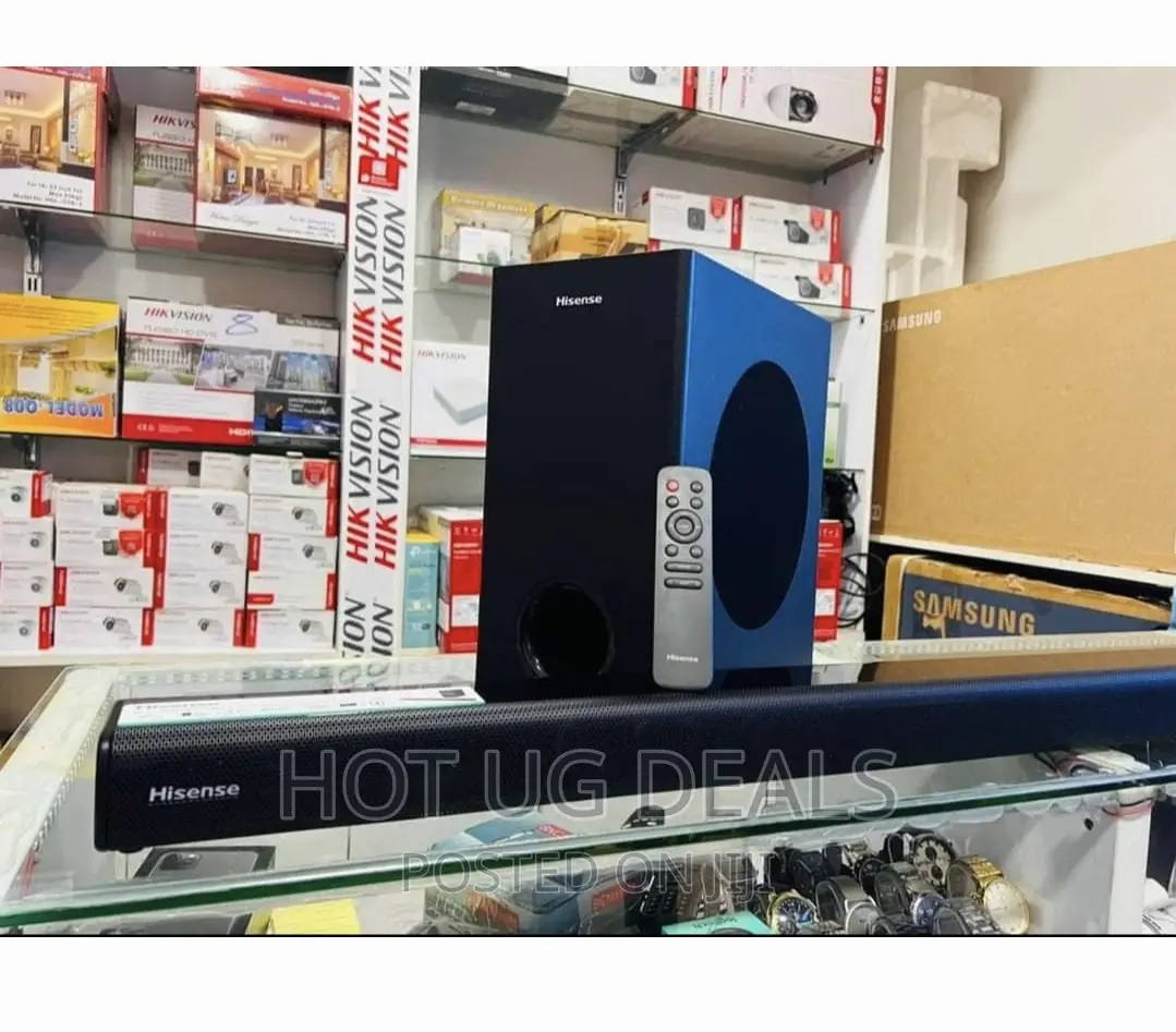 Hisense Sound Bar HS218 2.1ch; With Wireless Subwoofer, 200W in Central