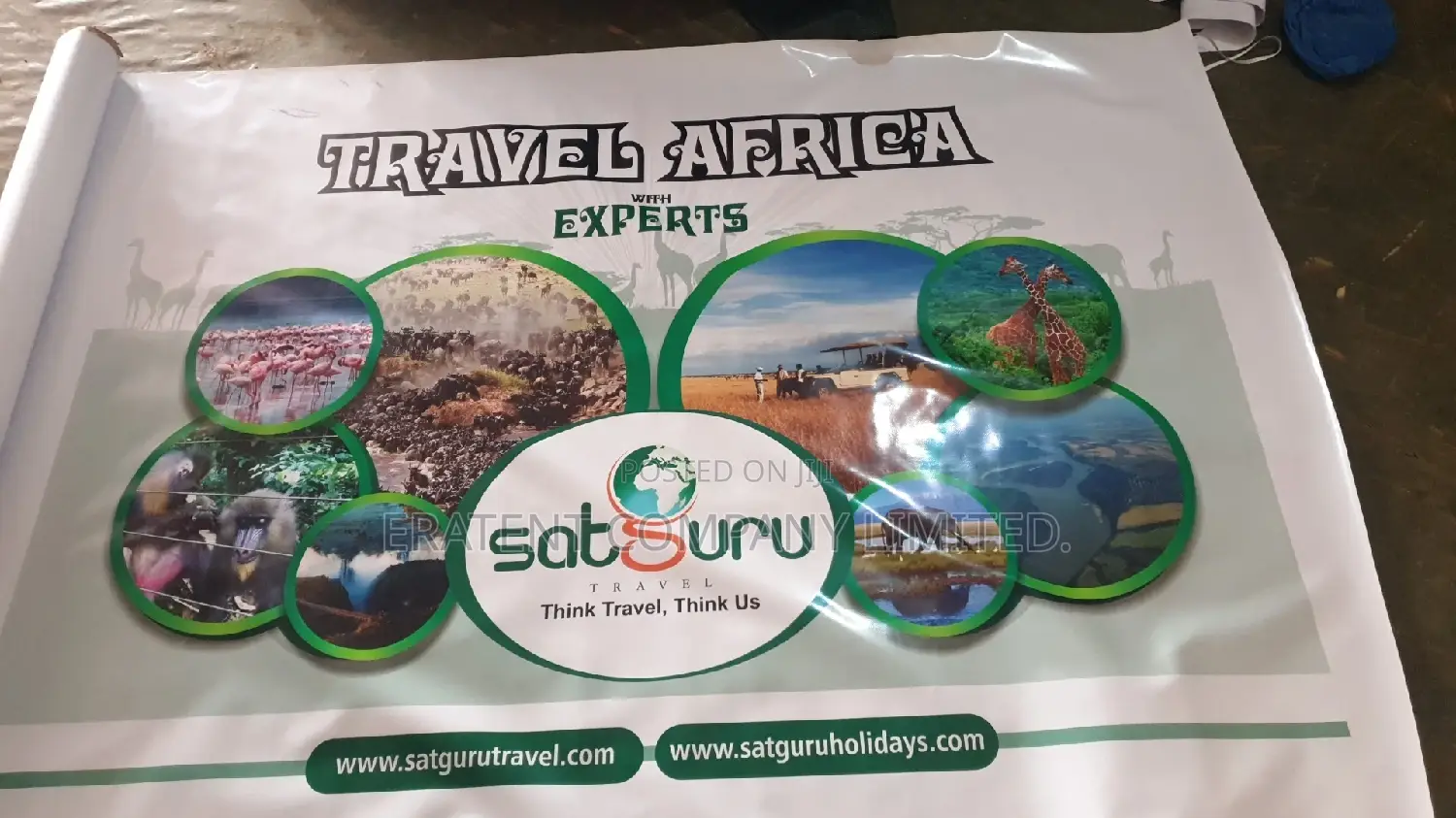 A (6x6)Ft Exhibition Tent With Branded With Logos