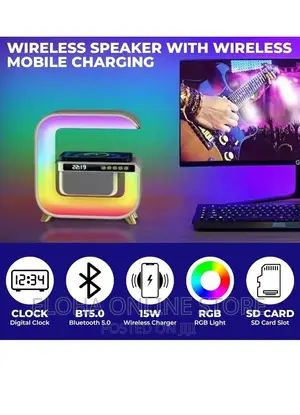 Multifunctional G -Shaped Light Wireless Charger