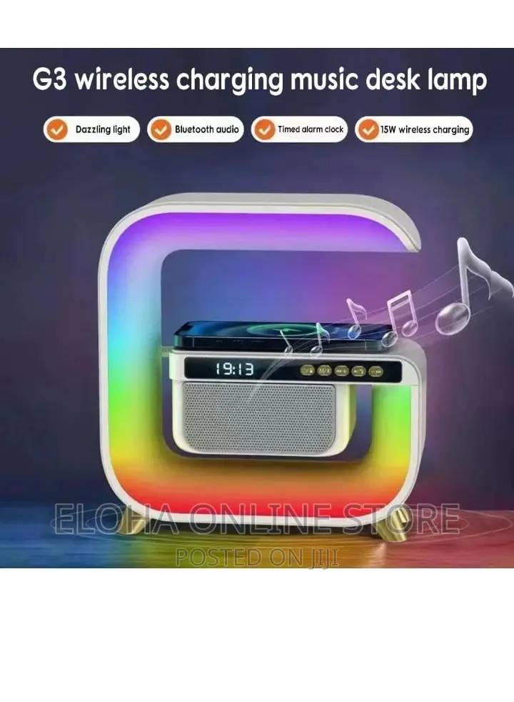 Multifunctional G -Shaped Light Wireless Charger