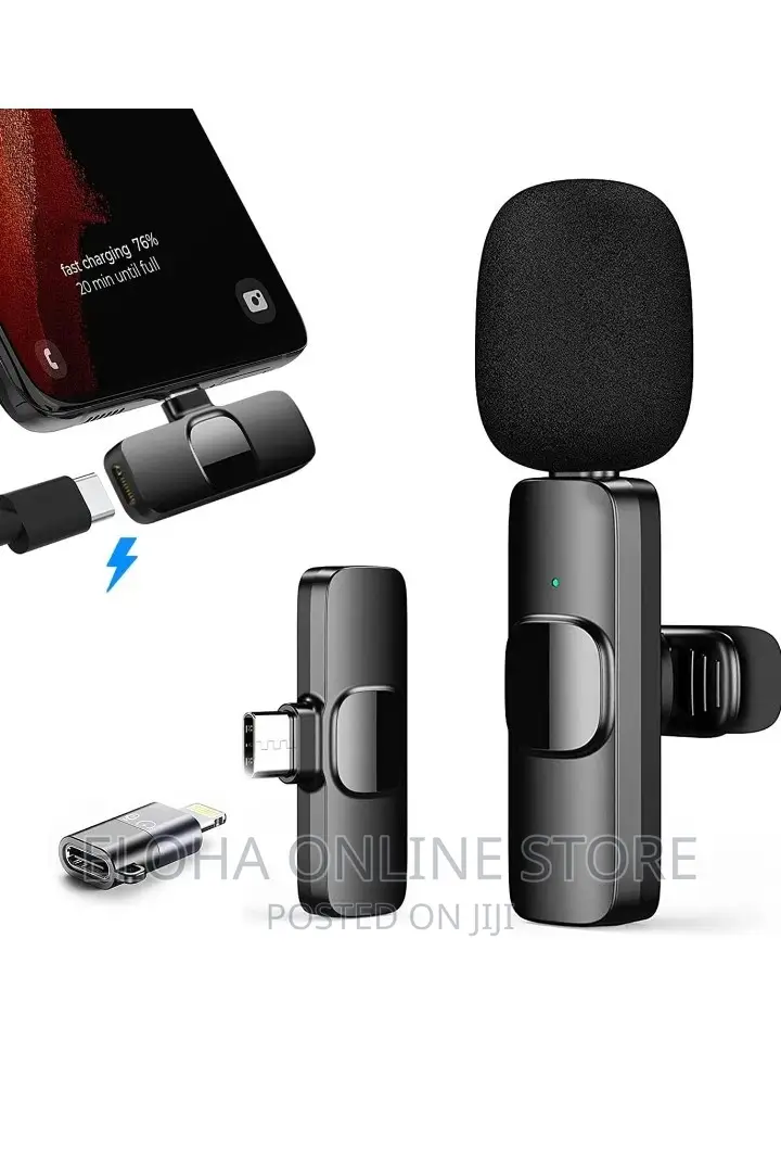 3in 1 Wireless Lavalier Mini Microphone in Central Division Audio