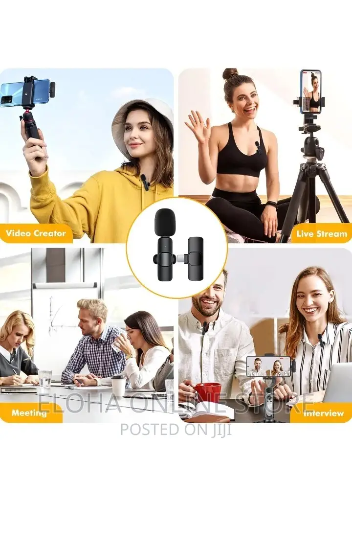 K-35 Wireless Lavalier -Dual Live Show Microphone