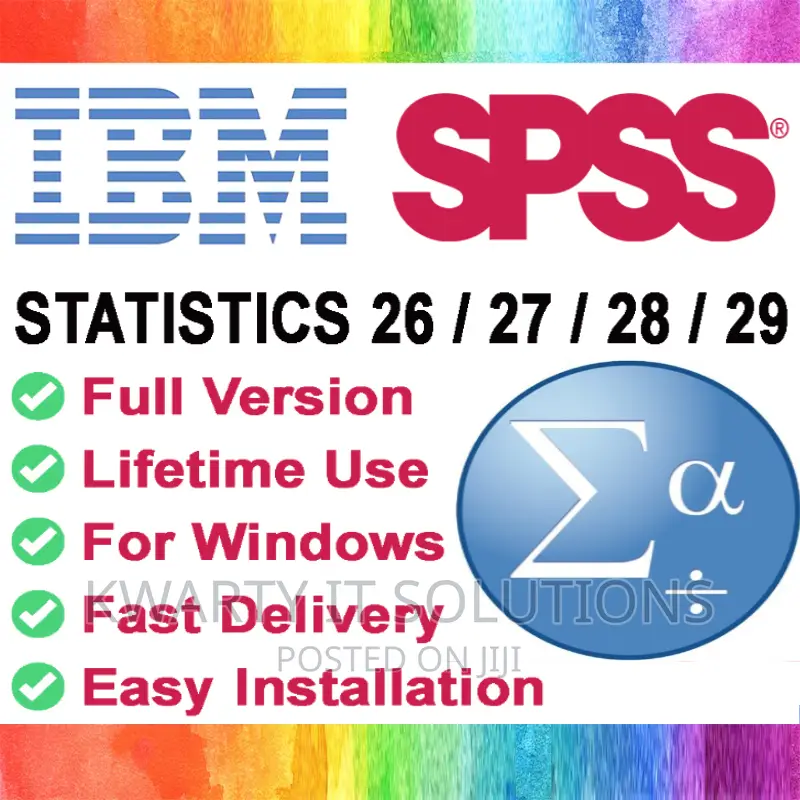 IBM SPSS Statistics 27