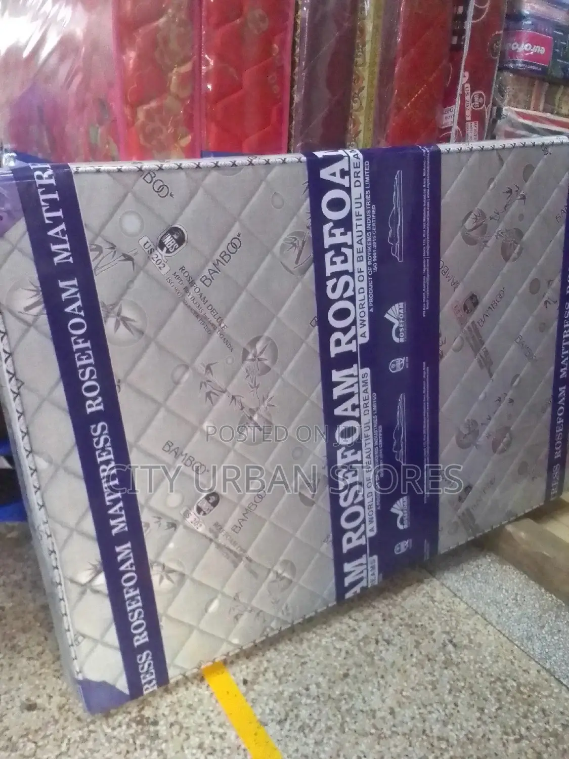 Rose Foam Deluxe Quilted Mattress