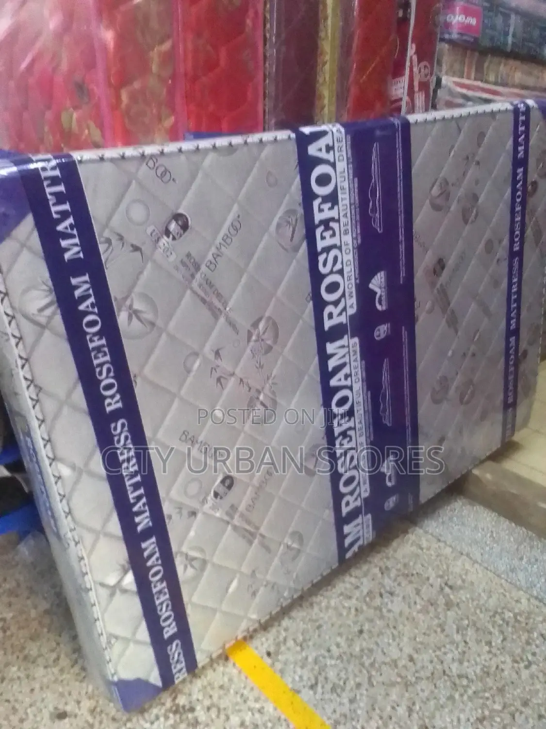 Rose Foam Deluxe Quilted Mattress