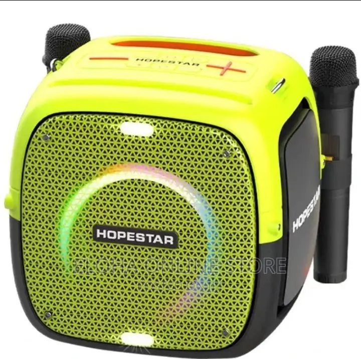 Hopestar Wireless Speaker With 2 Microphones