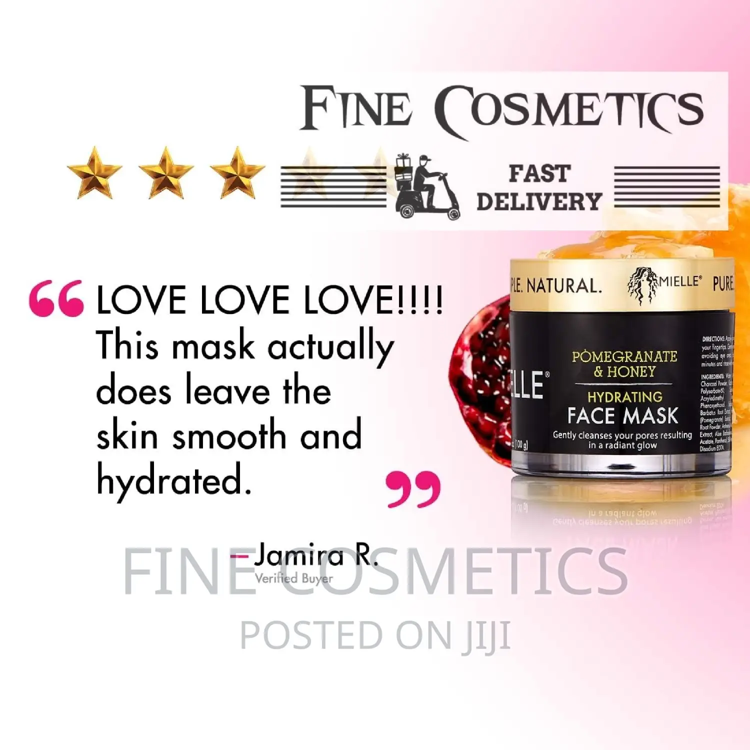 MIELLE Gentle Cleansing and Hydrating Charcoal Face Mask