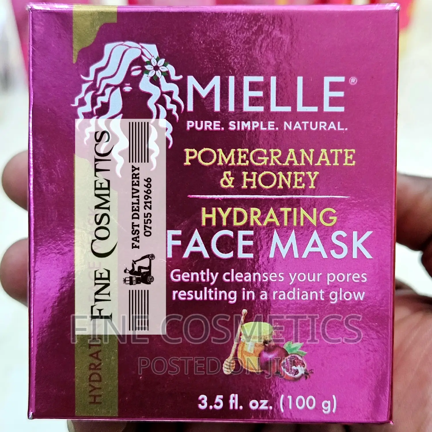 MIELLE Gentle Cleansing and Hydrating Charcoal Face Mask