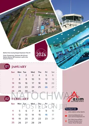 Calendars for 2025