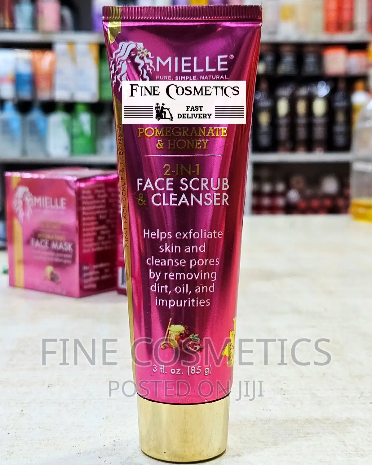 Original MIELLE 2-in-1 Gentle Face Scrub And Cleanser