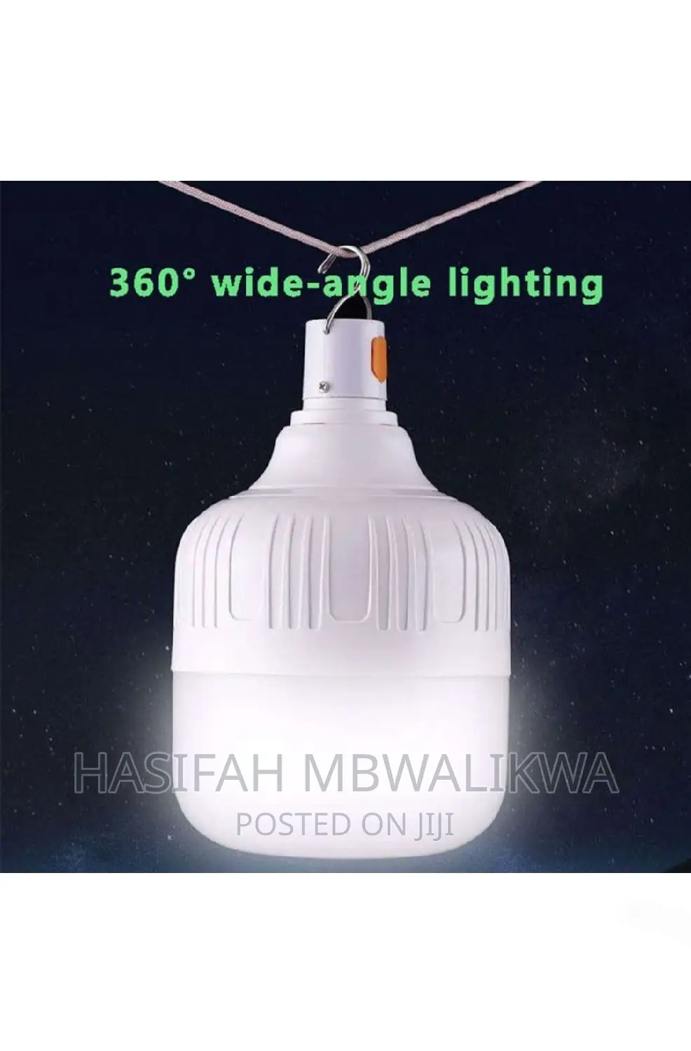 DP Light Rechargeable Bulb With USB- 30W