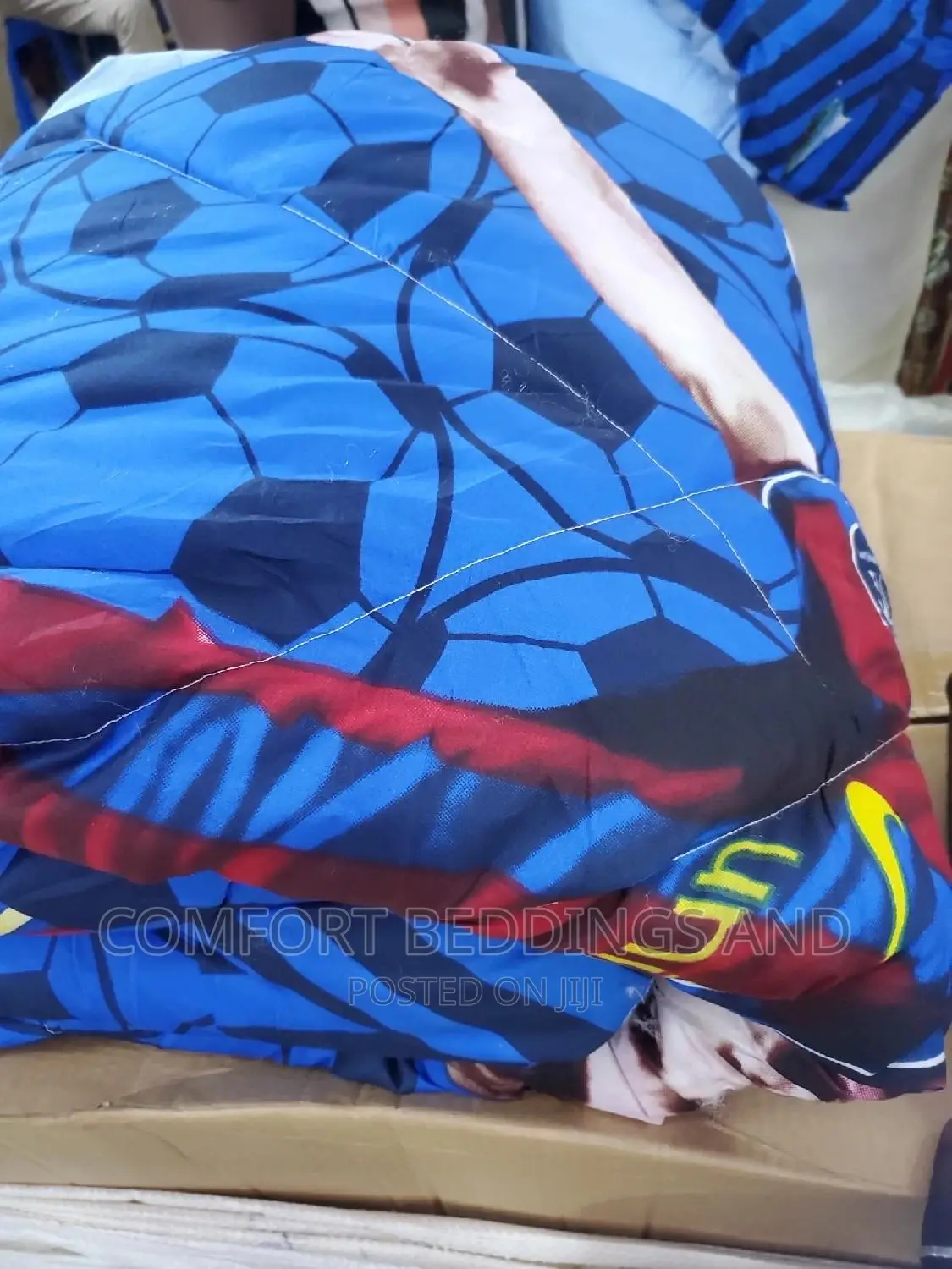 Kids Cartoon Character Bedcover Barcelona
